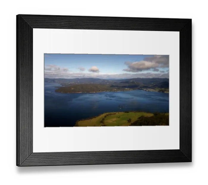 Framed Print : Tasmanian picturesque coastline south of Hobart Framed Print : Tasmanian picturesque coastline south of Hobart