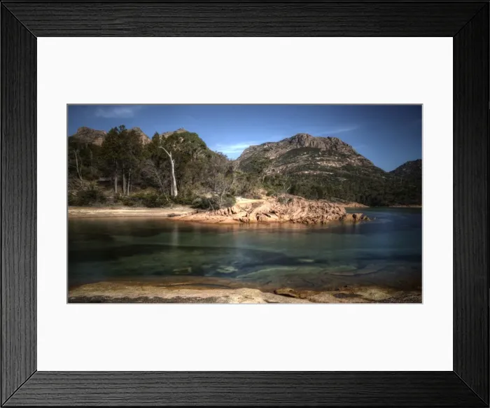 Framed Print : Tasmania East Coast Freycinet NP Framed Print : Tasmania East Coast Freycinet NP