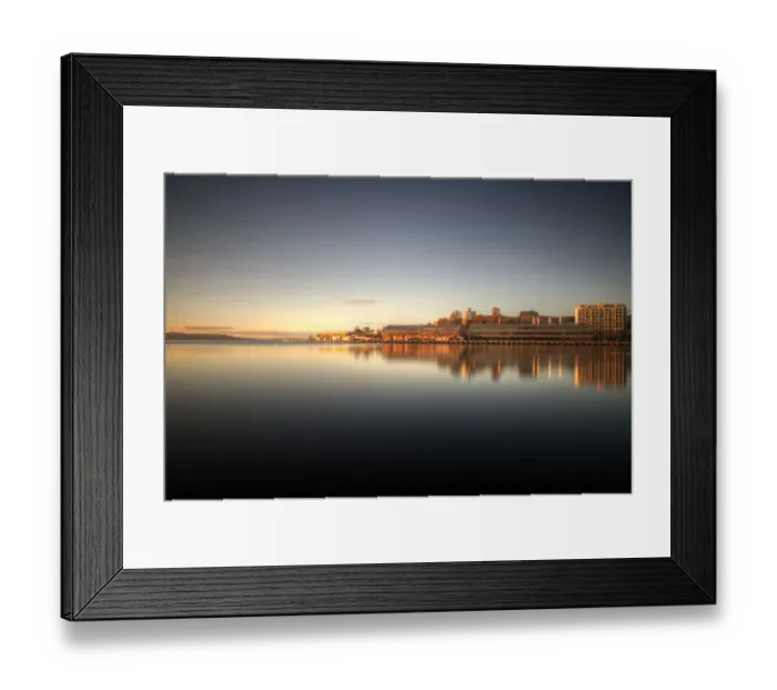 Framed Print : Tasmania Hobart sunrise Framed Print : Tasmania Hobart sunrise