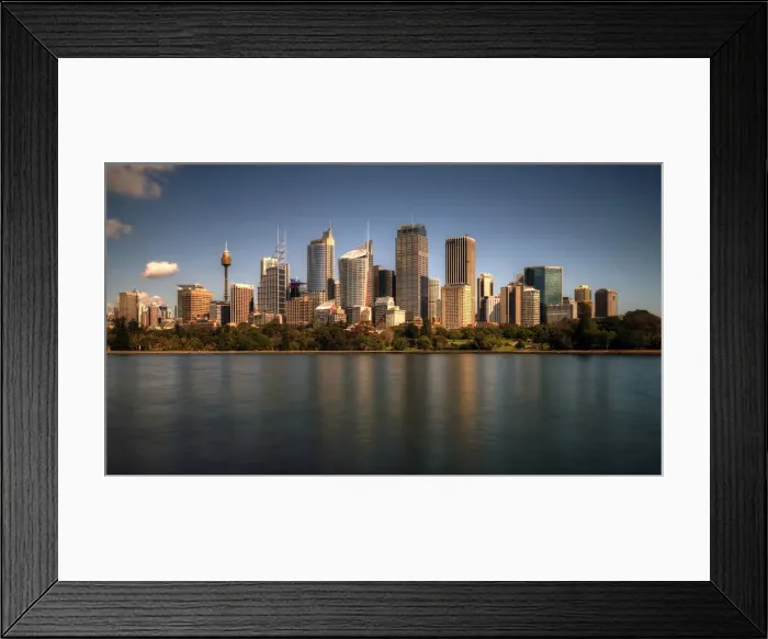 Framed Print : Sydney city harbour reflections Framed Print : Sydney city harbour reflections