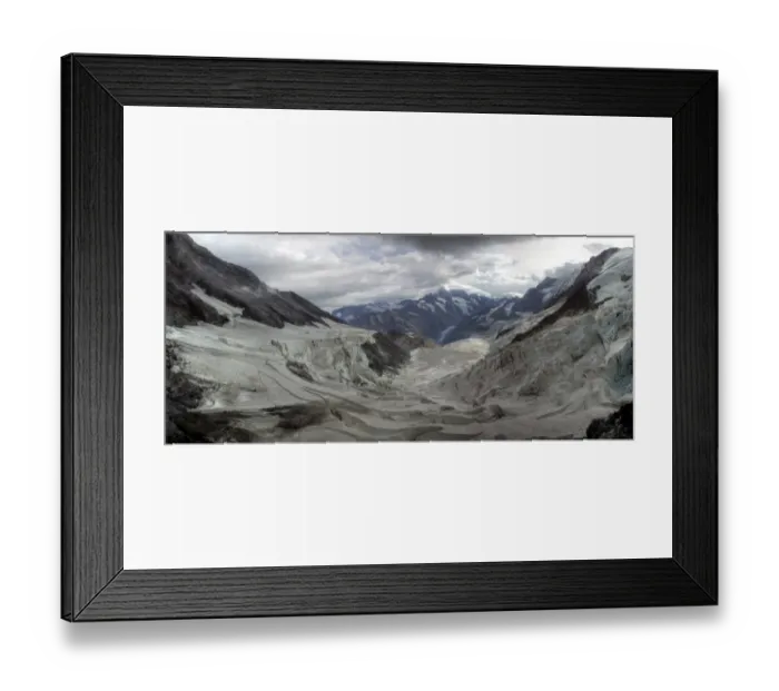 Framed Print : Grindelwald-Fiescher glacier from Eismeer Framed Print : Grindelwald-Fiescher glacier from Eismeer
