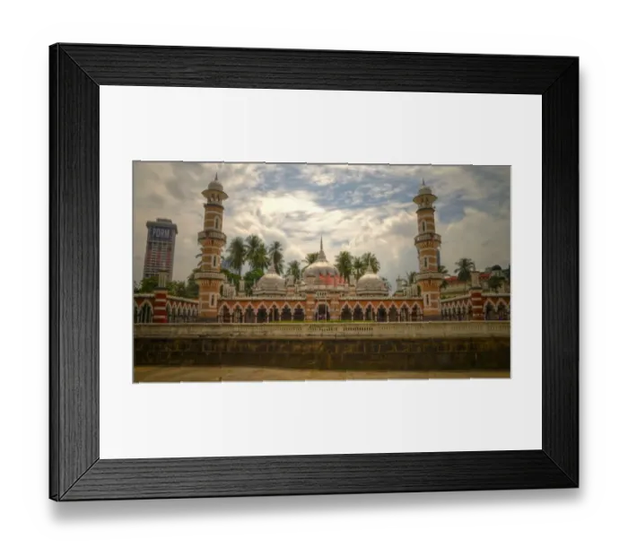 Framed Print : Masjid Jamek Mosque Kuala Lumpur Framed Print : Masjid Jamek Mosque Kuala Lumpur