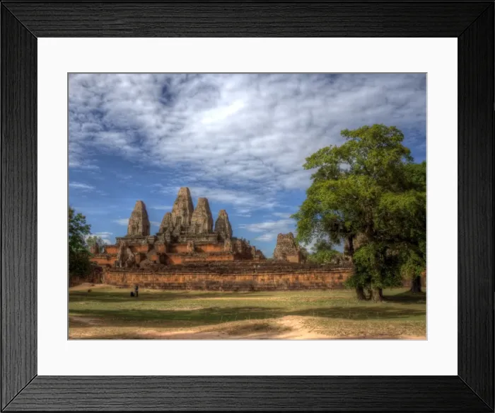 Framed Print : Cambodian Khmer Angkor picturesque ruins Framed Print : Cambodian Khmer Angkor picturesque ruins
