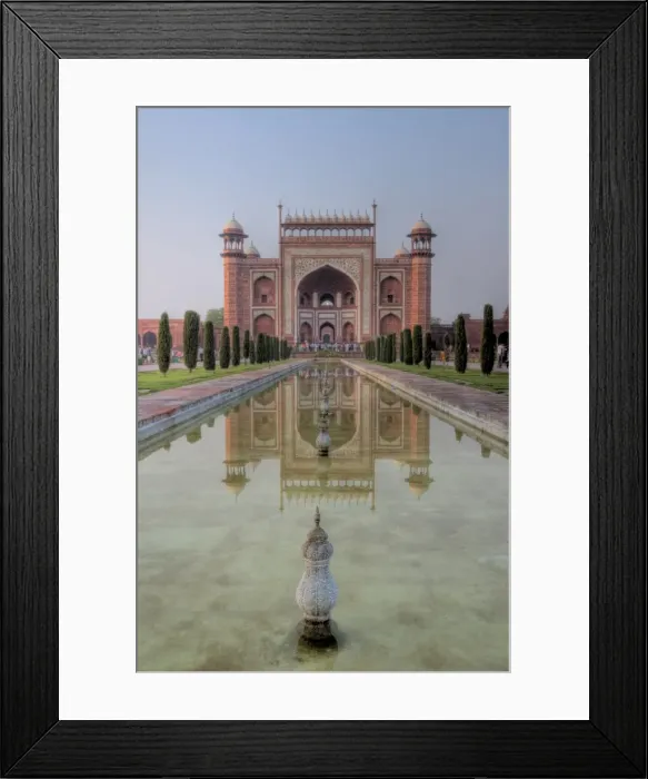 Framed Print : Great Gate of Taj Mahal complex Framed Print : Great Gate of Taj Mahal complex
