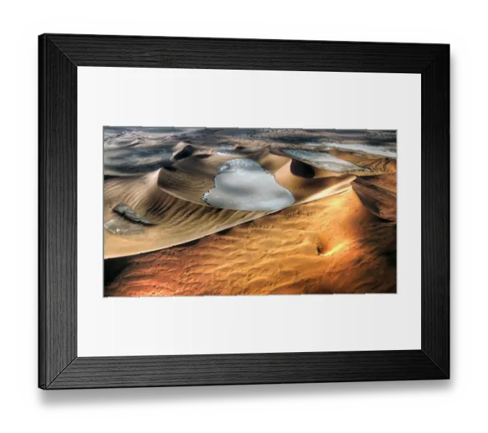 Framed Print : Namib desert landscape