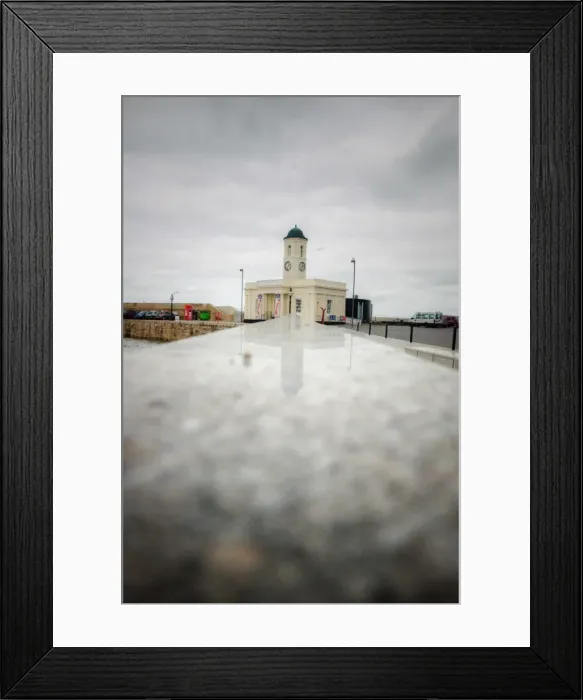 Framed Print : Margate Kent English seaside resort town in long exposure with Visitor Information Centre Framed Print : Margate Kent English seaside resort town in long exposure with Visitor Information Centre