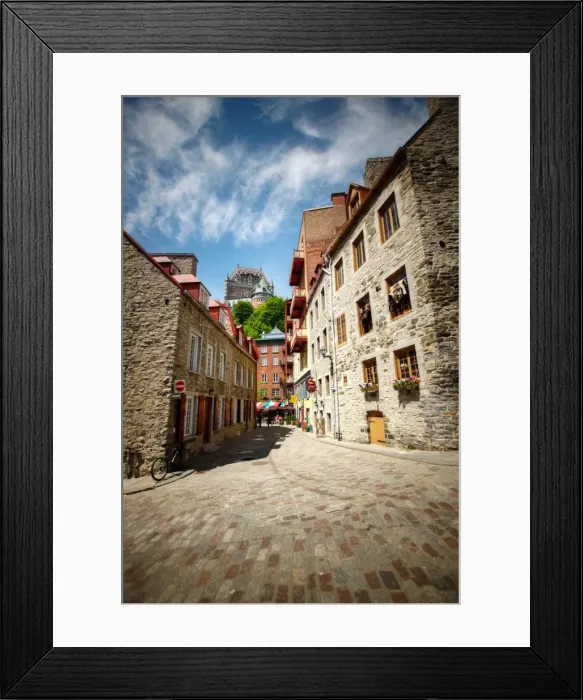 Framed Print : Old Quebec Canada Framed Print : Old Quebec Canada