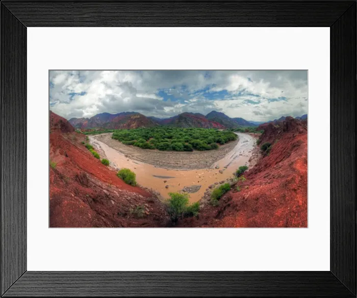 Framed Print : Cafayate Argentina Panorama