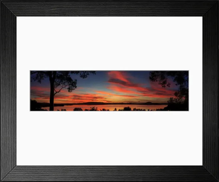 Framed Print : Sunrise Panorama Framed Print : Sunrise Panorama
