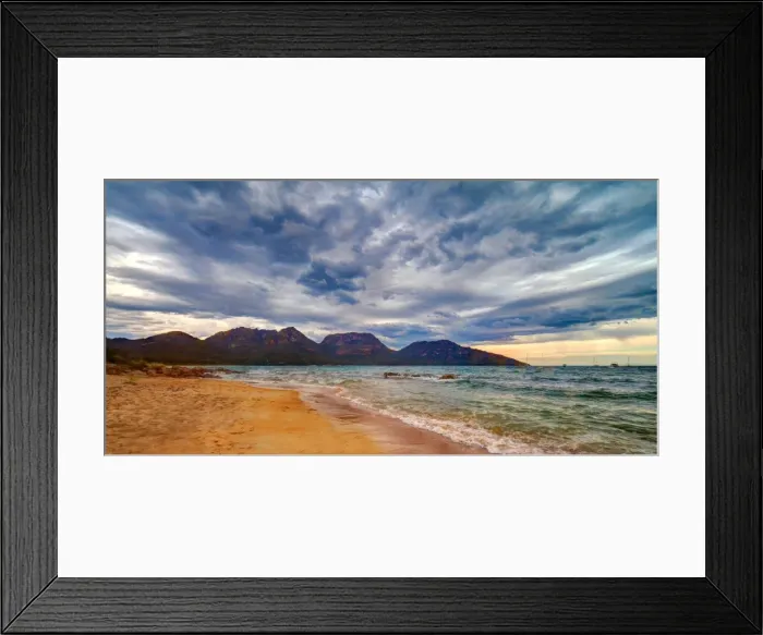 Framed Print : Storm over The Hazzards Framed Print : Storm over The Hazzards