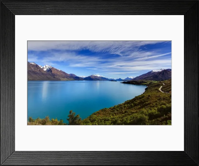 Framed Print : Lake Wakatipu panorama