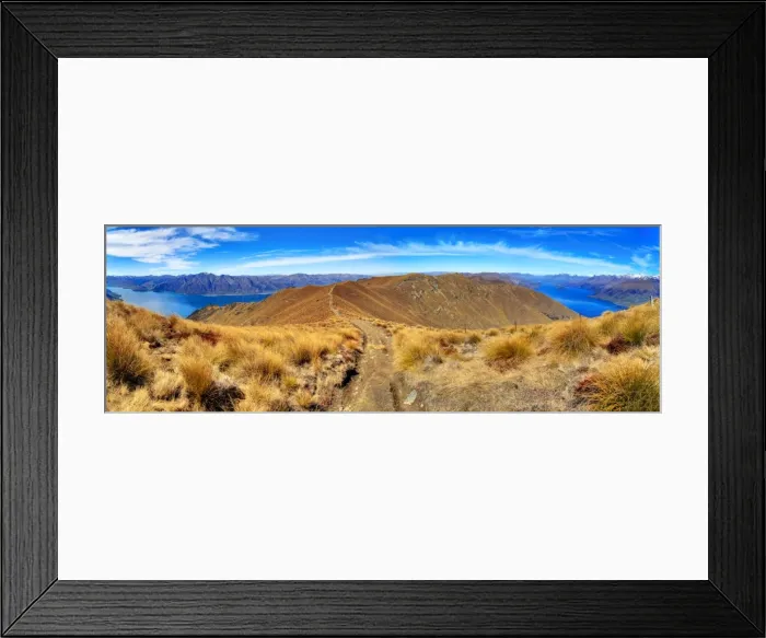 Framed Print : Trail to Isthmus Peak Wanaka Framed Print : Trail to Isthmus Peak Wanaka