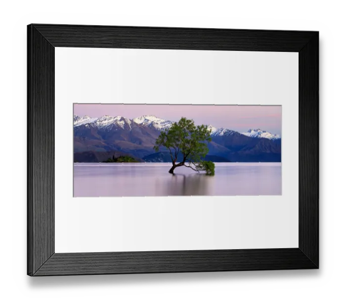 Framed Print : Wanaka pink sunrise Framed Print : Wanaka pink sunrise
