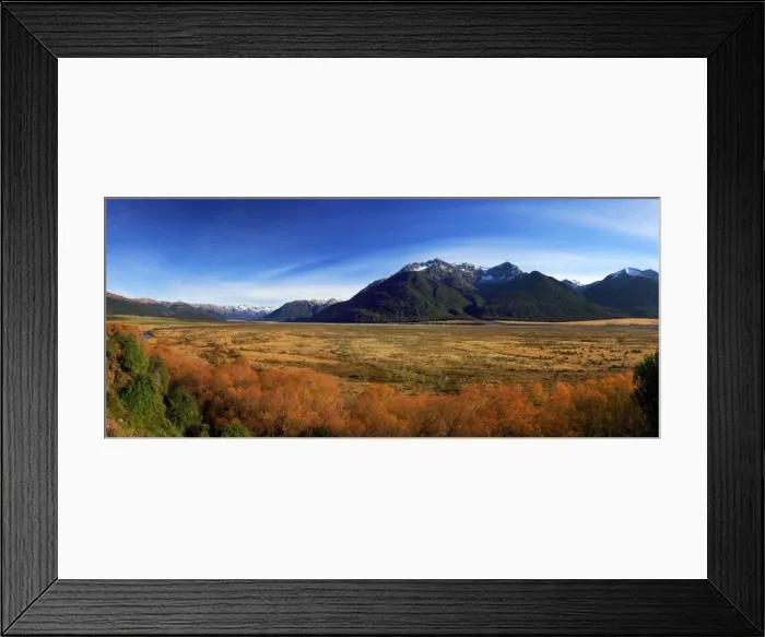 Framed Print : Autumn at Arthurs Pass