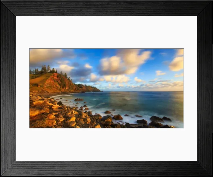 Framed Print : Norfolk Island sunrise