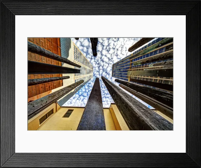 Framed Print : looking up Framed Print : looking up