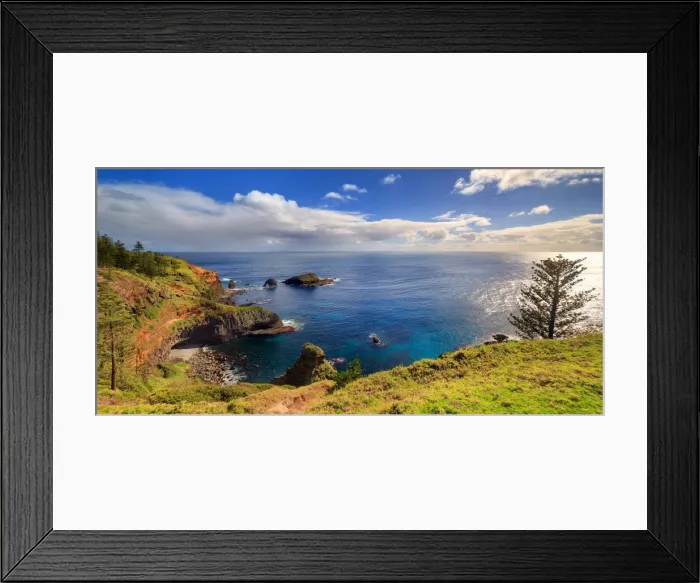 Framed Print : Norfolk Island Coastline Framed Print : Norfolk Island Coastline