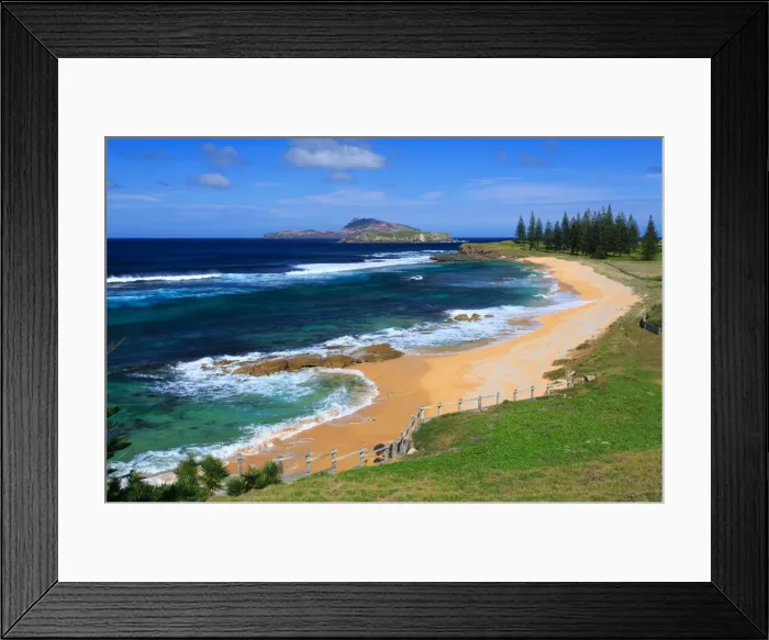 Framed Print : Norfolk Island, South Pacific