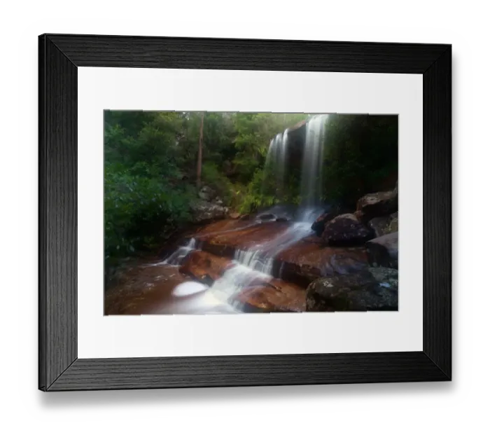 Framed Print : Pearl Beach Waterfall