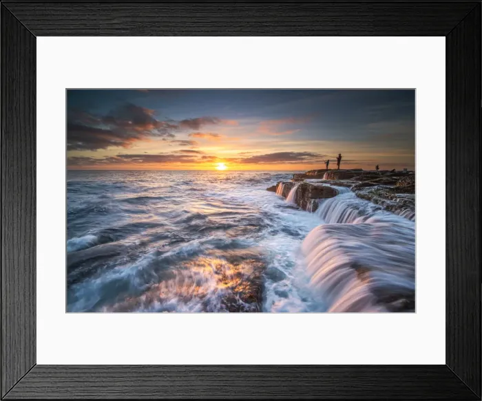Framed Print : Sunrise from Turimetta beach Framed Print : Sunrise from Turimetta beach