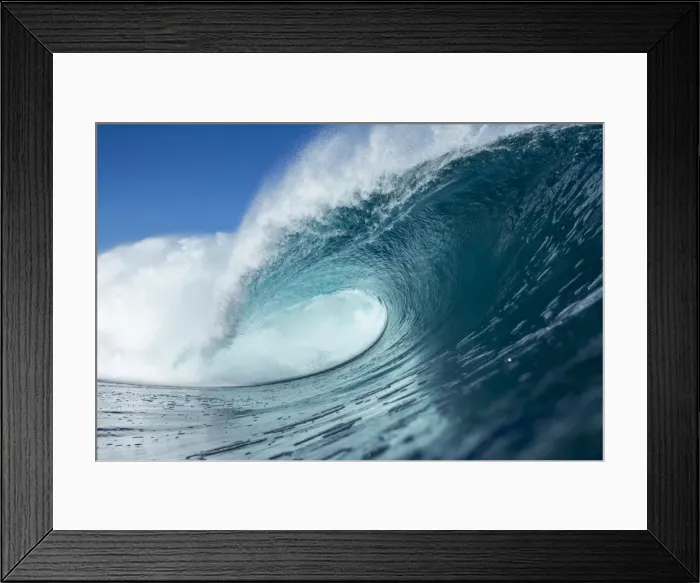 Framed Print : ocean, surfer, w Framed Print : ocean, surfer, w