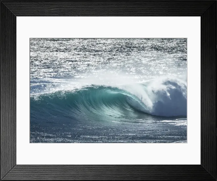 Framed Print : ocean, wave, surfer Framed Print : ocean, wave, surfer