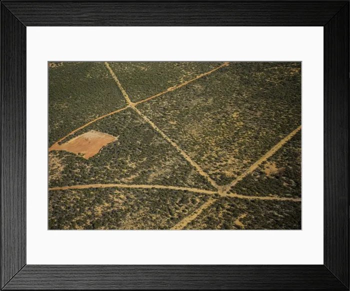 Framed Print : dirt rack crossing