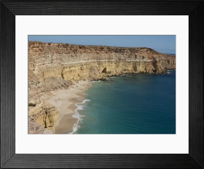 Framed Print : Secret beach