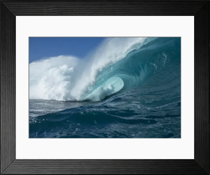 Framed Print : Scary big. This was a really solid wave. probably the biggest one that Framed Print : Scary big. This was a really solid wave. probably the biggest one that