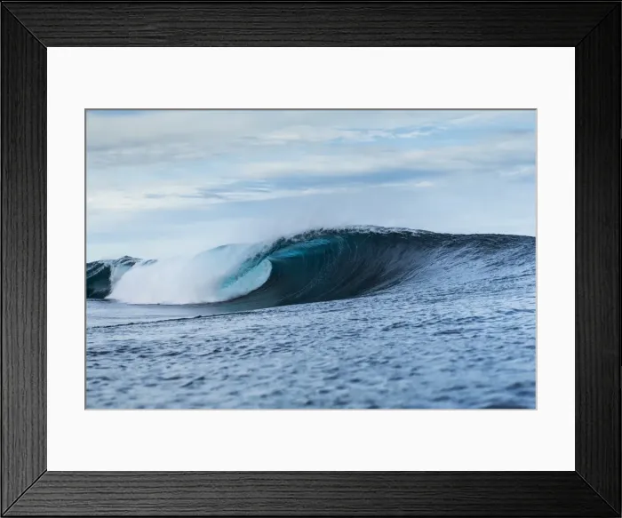 Framed Print : Gloomy pit