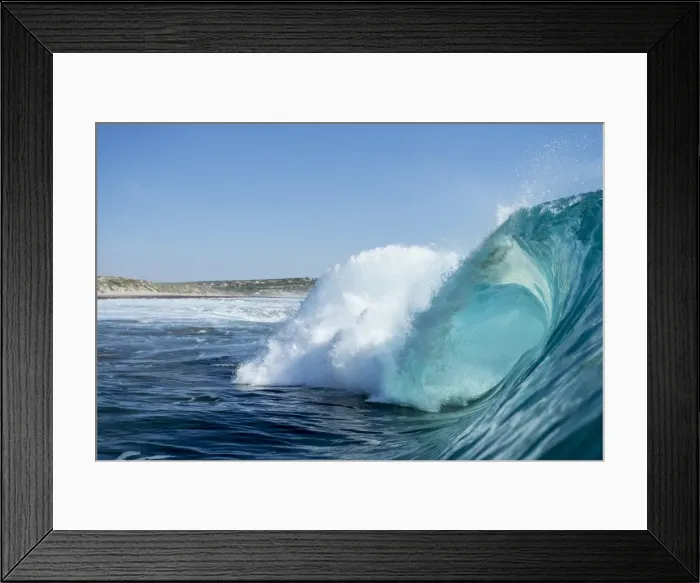 Framed Print : Electric blue pit Framed Print : Electric blue pit