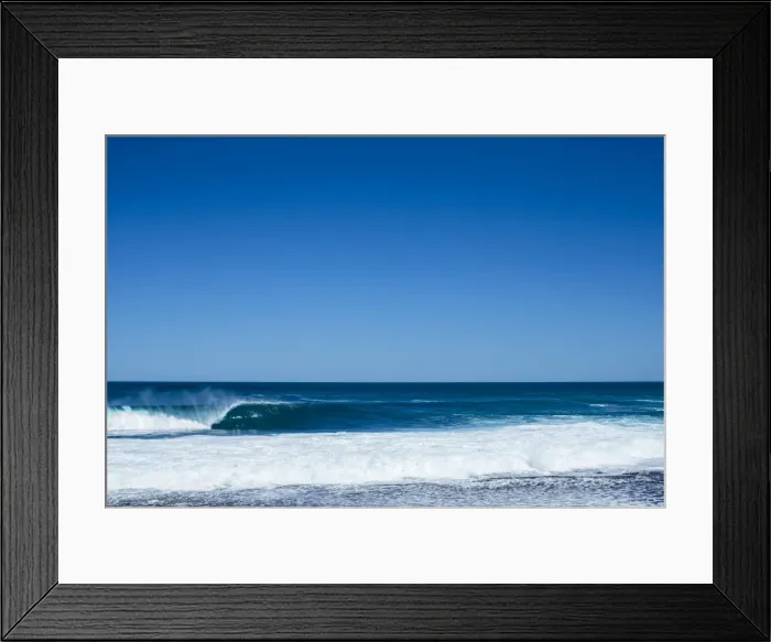 Framed Print : Empty line up
