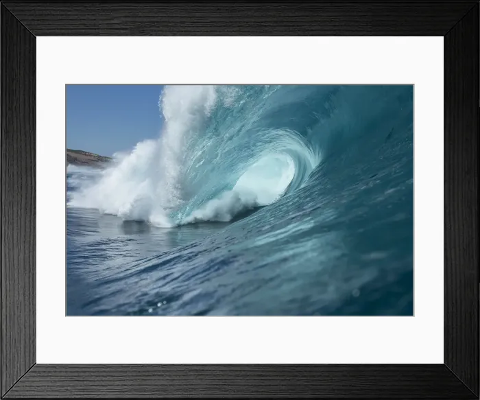 Framed Print : Huge heavy slab