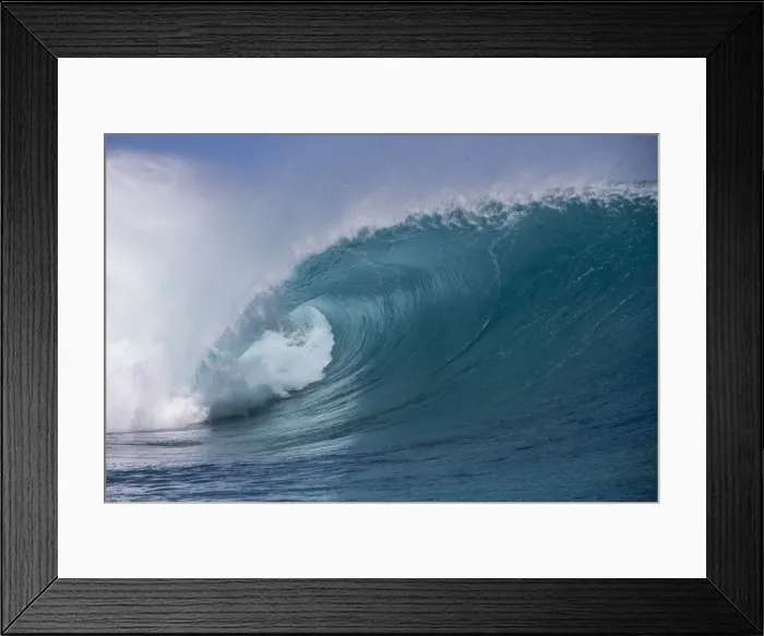 Framed Print : Round cave