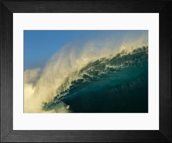 Framed Print : Heavy slab