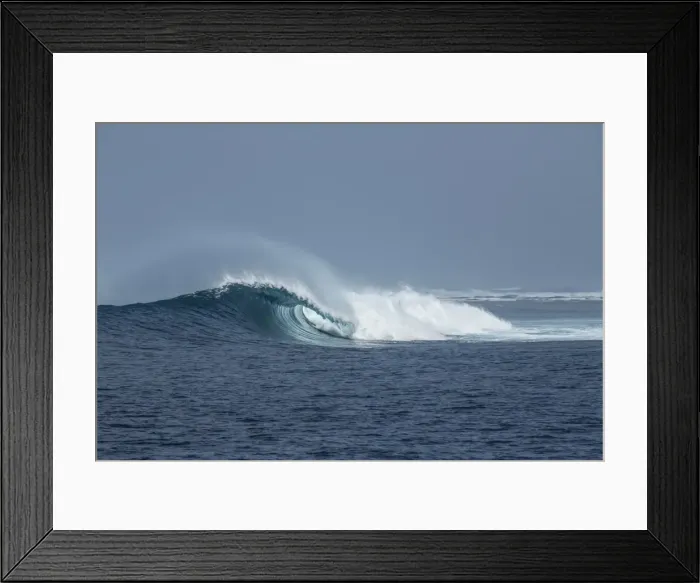 Framed Print : Dreamy wave