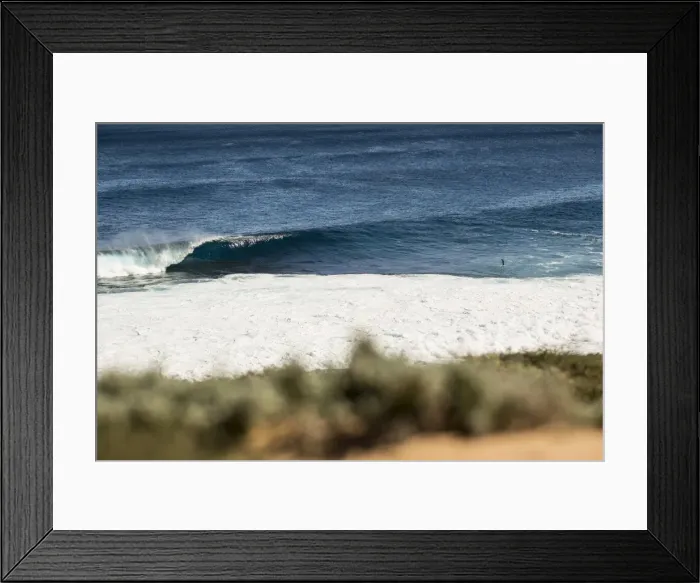Framed Print : Big empty. Watching a huge empty roll through