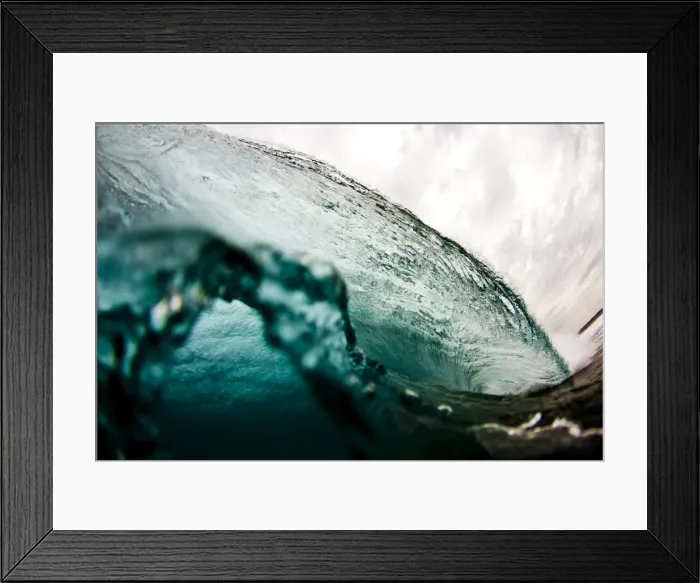 Framed Print : Spit split Framed Print : Spit split