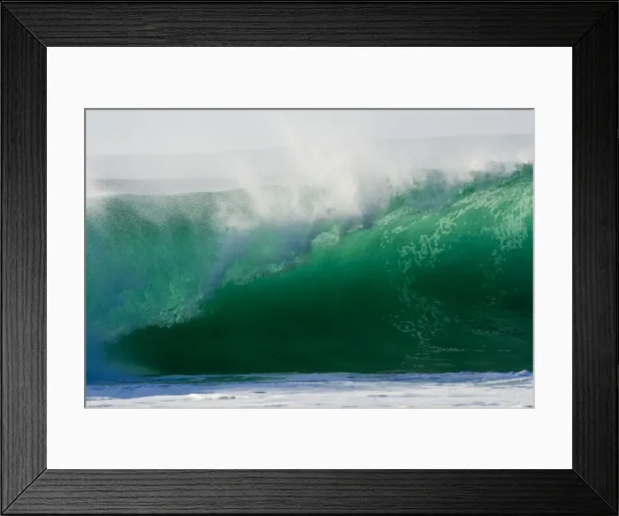 Framed Print : Green lip. Mike Riley Photography, 506509669