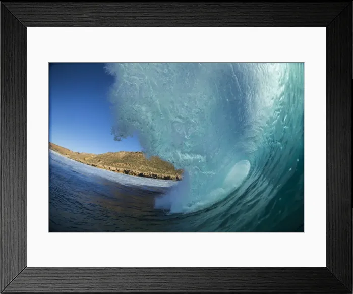 Framed Print : Red Bluff. World class wave in the middle of nowhere Framed Print : Red Bluff. World class wave in the middle of nowhere