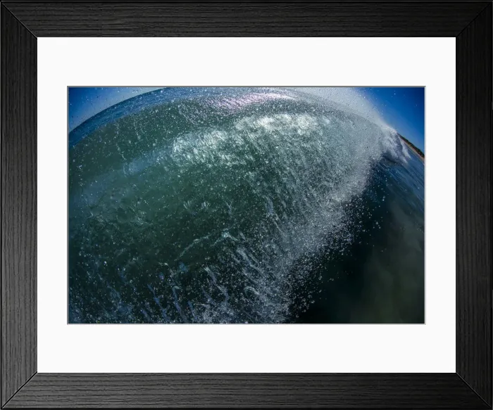 Framed Print : Breaking Wave