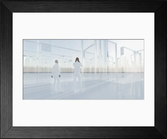 Framed Print : challenge, color image, concept, contemplation, copy space, day, difficulty, digital composite Framed Print : challenge, color image, concept, contemplation, copy space, day, difficulty, digital composite