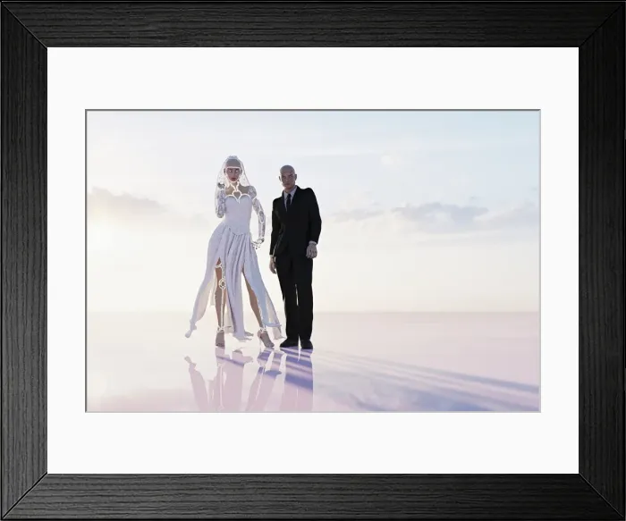 Framed Print : affection, android, attitude, boyfriend, bride, celebration, ceremony, cloud, color image Framed Print : affection, android, attitude, boyfriend, bride, celebration, ceremony, cloud, color image