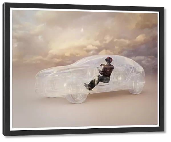 ar, augmented reality, car, cloud, color image, concept, copy space, cyberspace, day