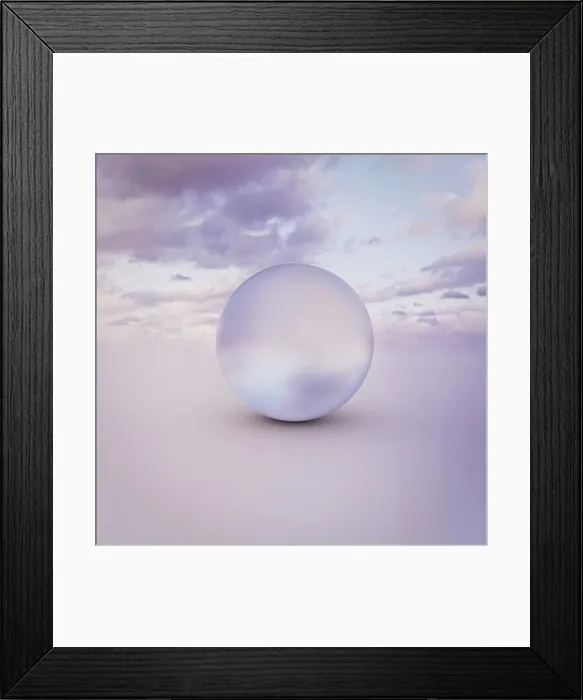 Framed Print : ar, augmented reality, bubble, circle, cloud, color image, computer graphic, concept