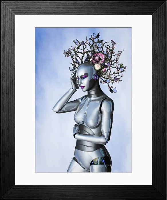 Framed Print : ai, animals, ar, artificial intelligence, augmented reality, blooming, branch, bush Framed Print : ai, animals, ar, artificial intelligence, augmented reality, blooming, branch, bush