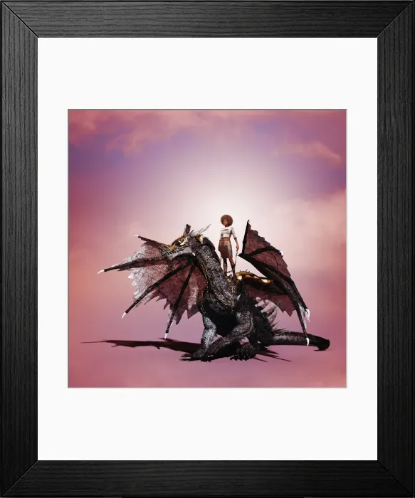 Framed Print : afro, animals, ar, augmented reality, authority, balance, bonding, brunette, chain