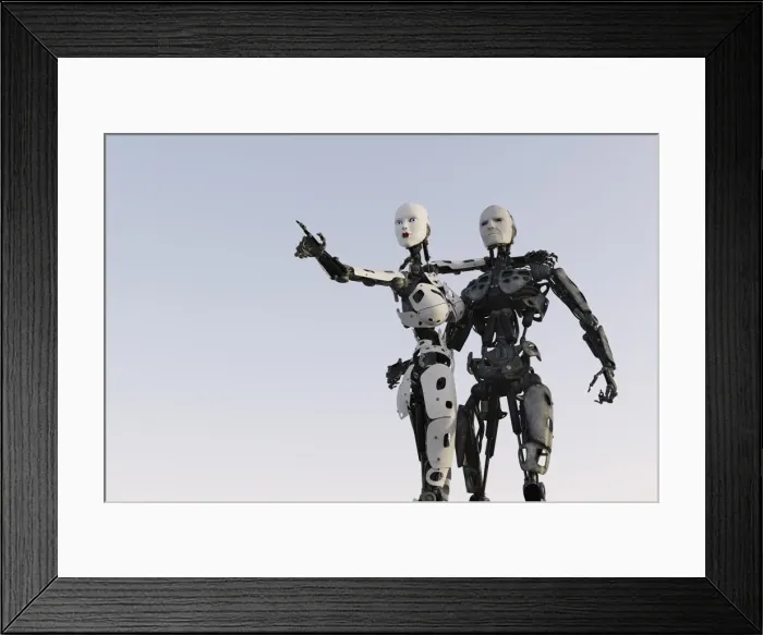 Framed Print : affection, ai, anger, ar, artificial intelligence, attitude, augmented reality, bonding