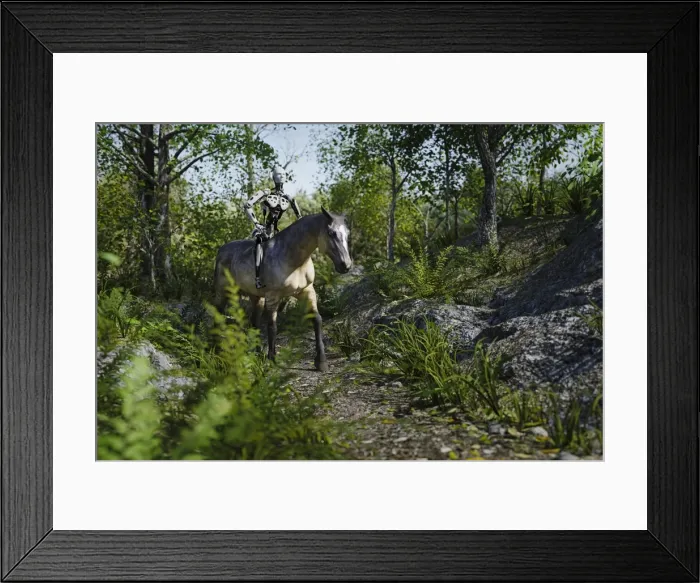 Framed Print : ai, animals, ar, artificial intelligence, augmented reality, color image, concept Framed Print : ai, animals, ar, artificial intelligence, augmented reality, color image, concept