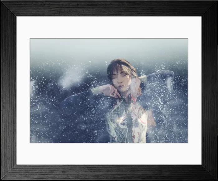 Framed Print : ar, arms raised, augmented reality, brunette, close up, color image, concept, copy space Framed Print : ar, arms raised, augmented reality, brunette, close up, color image, concept, copy space